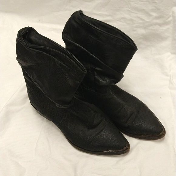 Zodiac Shoes Vintage Zodiac Genuine Leather Boots Poshmark